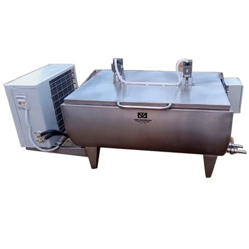 Capacity: 120 L Milk Cooling Container, Stainless Steel