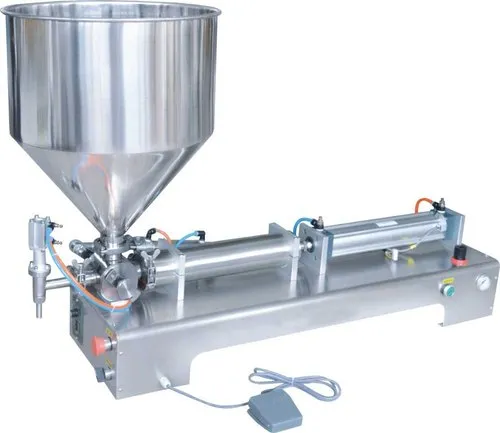 Piston Filler Packaging Machines, Single, Capacity: 100-1000ml